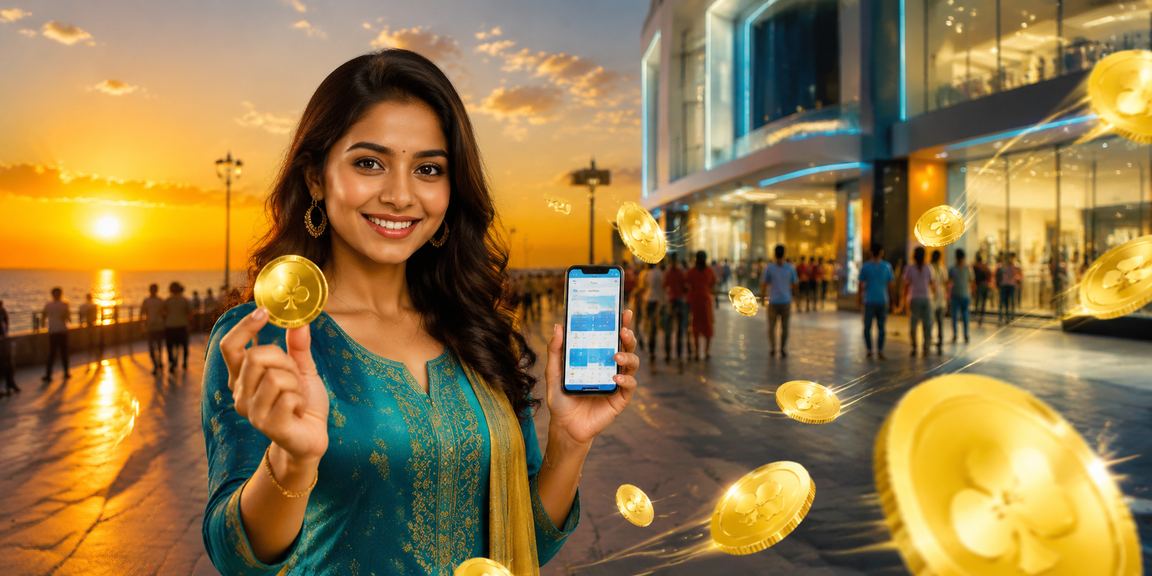 Player making UPI payment using mobile in Chennai